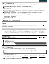 Form NR73 Determination of Residency Status (Leaving Canada) - Canada, Page 6