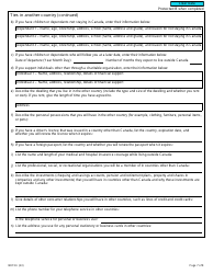 Form NR73 Determination of Residency Status (Leaving Canada) - Canada, Page 7