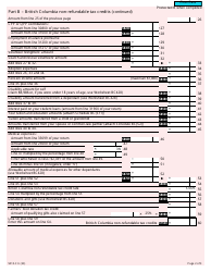 Form BC428 (5010-C) British Columbia Tax - Canada, Page 2