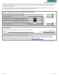 Form T1231 British Columbia Mining Flow-Through Share Tax Credit - Canada, Page 2