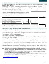 Form 5013-D1 Federal Worksheet for Non-residents and Deemed Residents of Canada - Canada, Page 5
