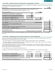 Form 5013-D1 Federal Worksheet for Non-residents and Deemed Residents of Canada - Canada, Page 6