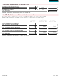 Form 5008-D Worksheet SK428 Saskatchewan - Canada, Page 3
