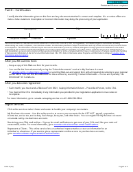 Form L603 Vaping Prescribed Person Application - Canada, Page 4