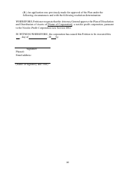 Voluntary Dissolution of Not-Forprofit Corporations With Assets - New York, Page 21