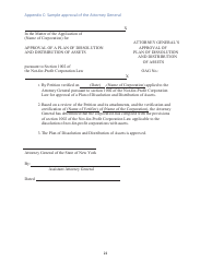 Voluntary Dissolution of Not-Forprofit Corporations With Assets - New York, Page 23