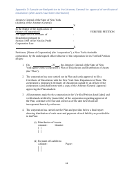 Voluntary Dissolution of Not-Forprofit Corporations With Assets - New York, Page 25