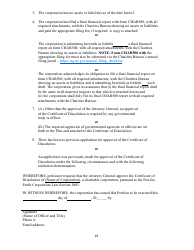 Voluntary Dissolution of Not-Forprofit Corporations With Assets - New York, Page 26