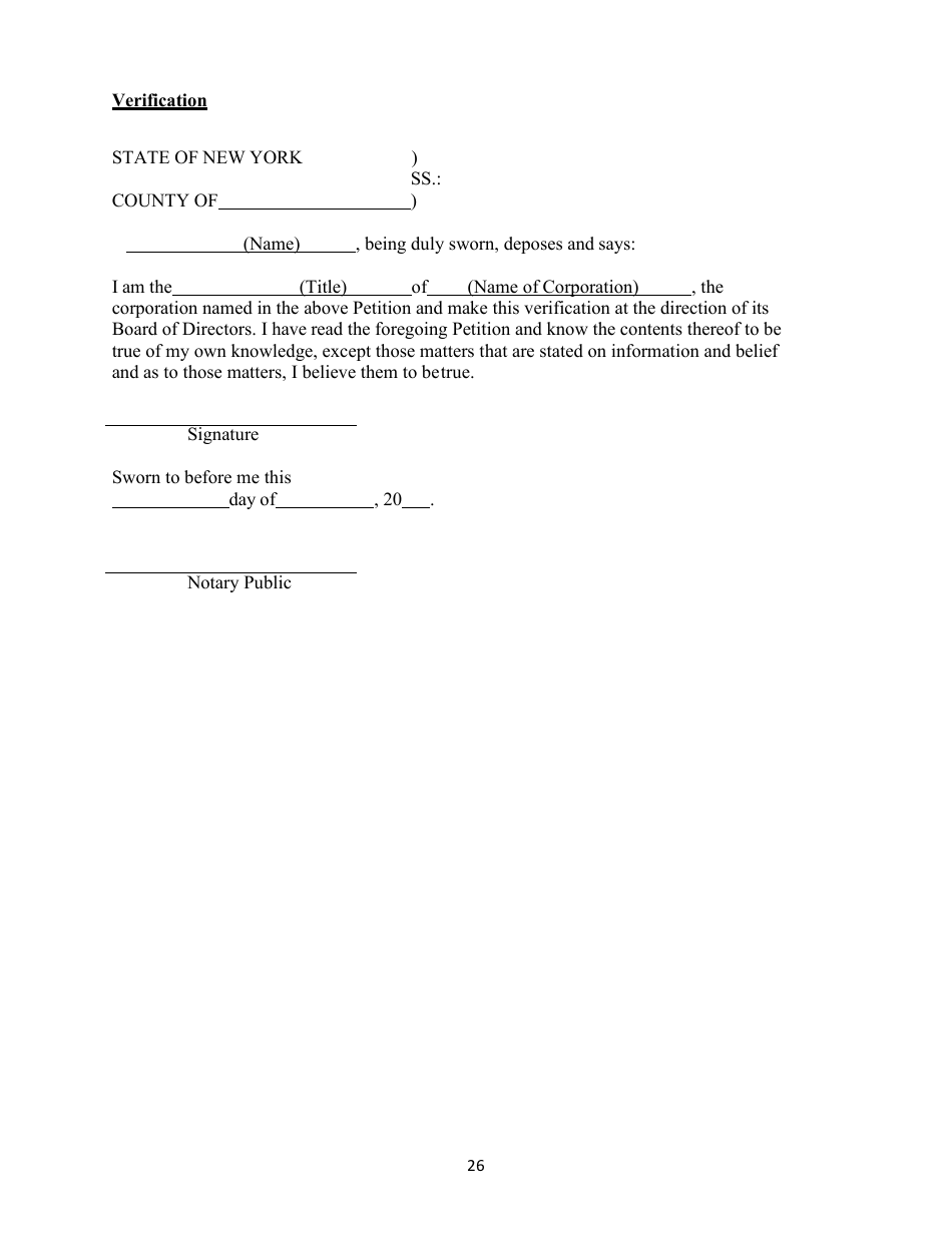Voluntary Dissolution of Not-Forprofit Corporations With Assets - New York, Page 27