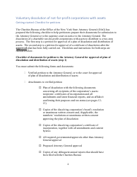 Voluntary Dissolution of Not-Forprofit Corporations With Assets - New York, Page 3