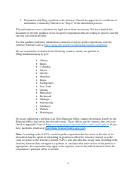 Voluntary Dissolution of Not-Forprofit Corporations With Assets - New York, Page 5