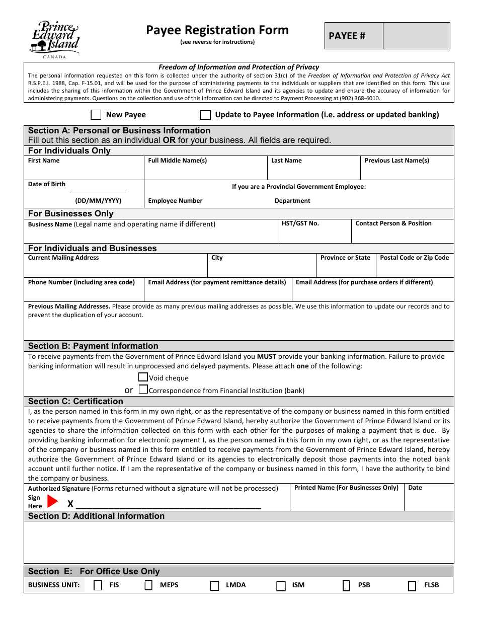 Form PD381 Solar Rebate Application Form - Prince Edward Island, Canada, Page 5
