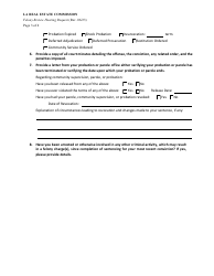 Felony Review Hearing Request - Louisiana, Page 3