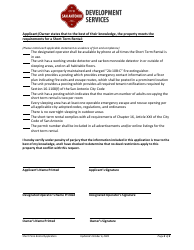 Application for Short Term Rental (Str) Permit - City of San Antonio, Texas, Page 4