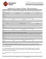 Application for Change of Zoning/Plan Amendment - City of San Antonio, Texas, Page 6