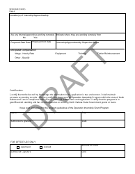 Operation Intern Grant Application - Draft - North Dakota, Page 2