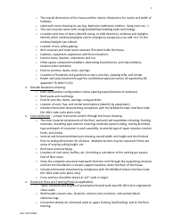 Factory Built Residential Buildings - Plan Submittal Checklist - Washington, Page 3
