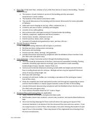 Factory-Built Commercial Buildings - Plan Submittal Checklist - Washington, Page 3
