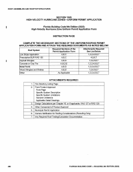 Roofing Application Packet - Broward County, Florida, Page 2