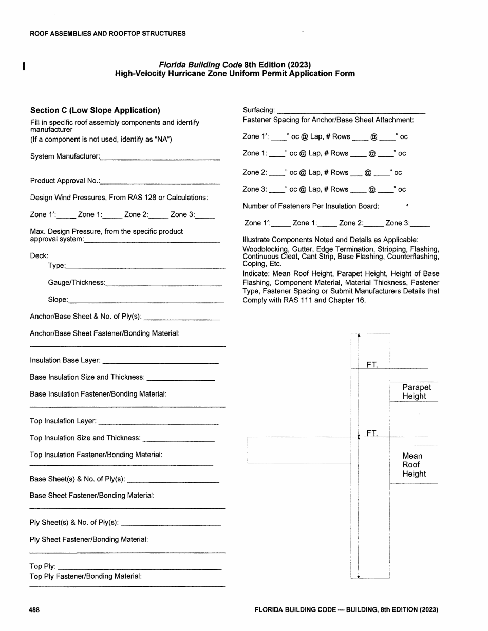 Roofing Application Packet - Broward County, Florida, Page 4