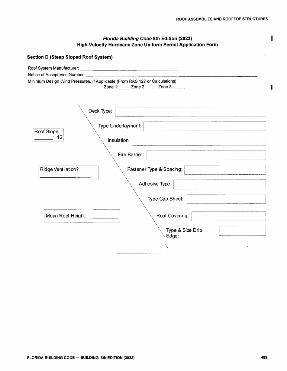 Roofing Application Packet - Broward County, Florida, Page 5