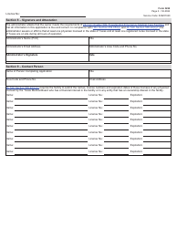Form 3224 Freestanding Emergency Medical Care Facility License Renewal Application - Texas, Page 2