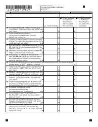 Form DR0106CR Colorado Partnership and S Corporation Credit Schedule - Colorado, Page 2