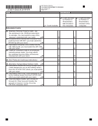 Form DR0106CR Colorado Partnership and S Corporation Credit Schedule - Colorado, Page 3