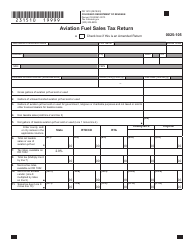 Form DR1510 Aviation Fuel Sales Tax Return - Colorado, Page 2