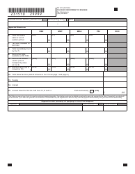 Form DR1510 Aviation Fuel Sales Tax Return - Colorado, Page 3