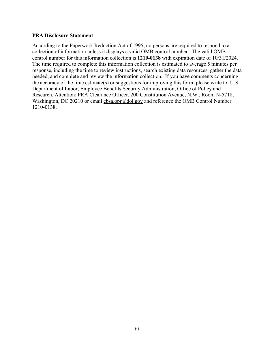 Form to Request Documentation From an Employer-Sponsored Health Plan or a Group or Individual Market Insurer Concerning Treatment Limitations, Page 3