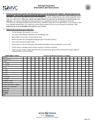 Form OS/SS-3 Salvage Inspection Fee Application - New Jersey, Page 3
