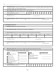 Form R-1 Business Registration Form - Virginia, Page 5