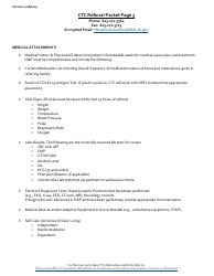 Care Traffic Control Referral Checklist Reference Guide - New Hampshire, Page 3