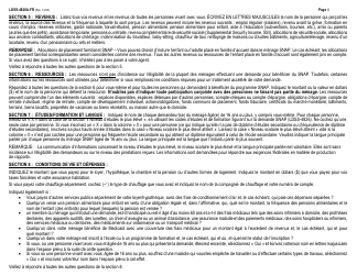 Instructions for Form LDSS-4826 Supplemental Nutrition Assistance Program (Snap) Application/Recertification - New York (French), Page 4