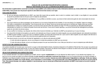 Instructions for Form LDSS-4826 Supplemental Nutrition Assistance Program (Snap) Application/Recertification - New York (French), Page 6