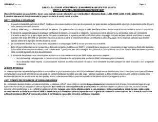 Instructions for Form LDSS-4826 Supplemental Nutrition Assistance Program (Snap) Application/Recertification - New York (Italian), Page 6