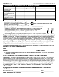 Form LDSS-5166 Application/Recertification for Supplemental Nutrition Assistance Program (Snap) Benefits - New York (Italian), Page 4