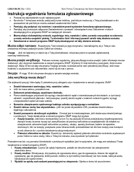 Form LDSS-5166 Application/Recertification for Supplemental Nutrition Assistance Program (Snap) Benefits - New York (Polish), Page 5