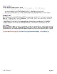 Form LDSS-5258 Child Support Enrollment Form - New York, Page 2