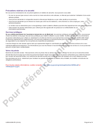 Form LDSS-5258 Child Support Enrollment Form - New York (French), Page 2