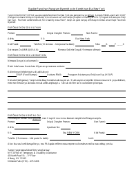 Document preview: Welfare Fraud Reporting Form - New York (Haitian Creole)