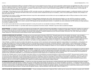 Formulario LDSS-2921 Solicitud Para Ciertos Subsidios Y Servicios Del Estado De Nueva York - New York (Spanish), Page 24