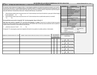 Formulario LDSS-2921 Solicitud Para Ciertos Subsidios Y Servicios Del Estado De Nueva York - New York (Spanish), Page 6
