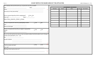 Form LDSS-3174 Recertification Form for Certain Benefits and Services - New York, Page 11