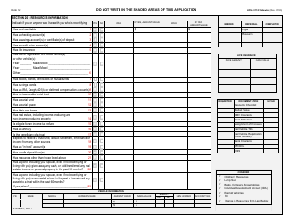 Form LDSS-3174 Recertification Form for Certain Benefits and Services - New York, Page 13