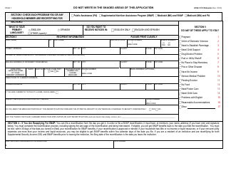 Form LDSS-3174 Recertification Form for Certain Benefits and Services - New York, Page 2