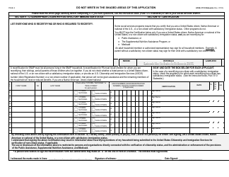 Form LDSS-3174 Recertification Form for Certain Benefits and Services - New York, Page 5