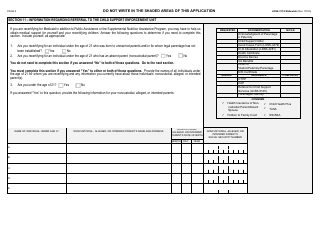 Form LDSS-3174 Recertification Form for Certain Benefits and Services - New York, Page 6