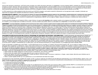Formulario LDSS-3174 Formulario De Recertificacion Para Ciertos Beneficios Y Servicios Del Estado De Nueva York - New York (Spanish), Page 20